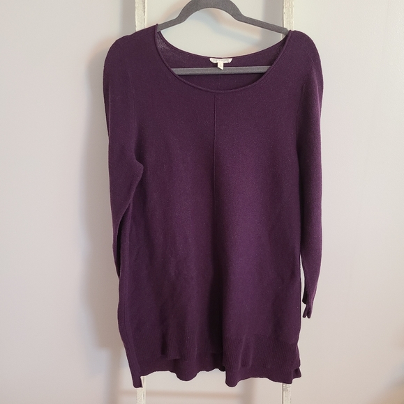 Eileen Fisher♡ Large 100% Organic cotton ribbed trim dress - Picture 1 of 4
